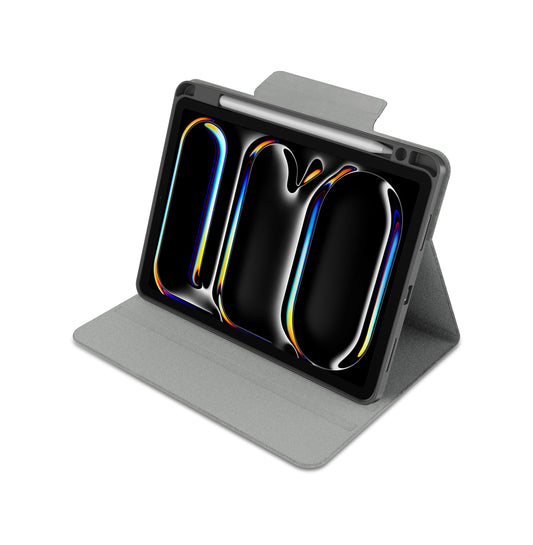 Apple iPad Pro 11 2025 M5 Raptic Spin Detachable Folio PU Ayrılabilir Kalem Bölmeli Standlı Kılıf