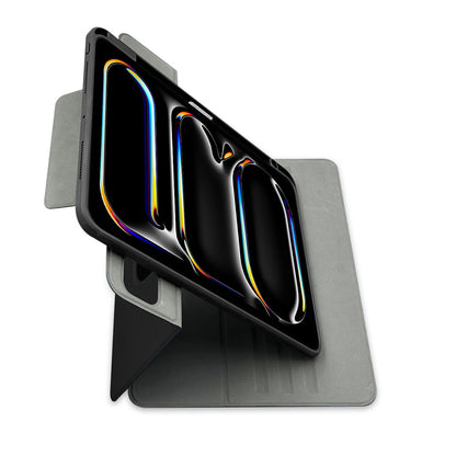 iPad Pro 11 2025 M5 Raptic Spin Detachable Folio PU Ayrılabilir Kalem Bölmeli Standlı Kılıf