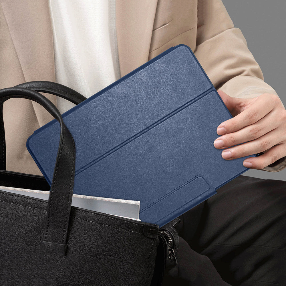 iPad Pro 11 2025 M5 Raptic Spin Detachable Folio PU Ayrılabilir Kalem Bölmeli Standlı Kılıf