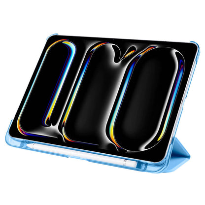 Apple iPad Pro 11 2025 M5 Zore Smart Cover Kalem Bölmeli Standlı 1-1 Kılıf