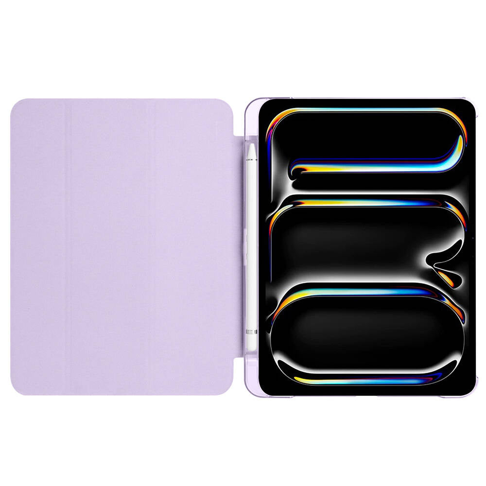 Apple iPad Pro 11 2025 M5 Zore Smart Cover Kalem Bölmeli Standlı 1-1 Kılıf