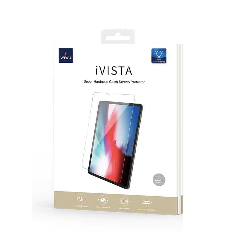 iPad Pro 12.9 2015 Wiwu iVista 2.5D Glass Ekran Koruyucu