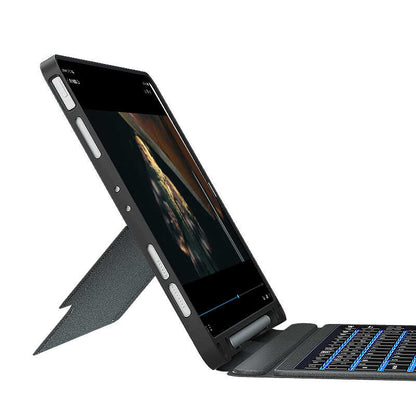 iPad Pro 12.9 2018 (3.Nesil) Wiwu Mag Touch Klavyeli Standlı Kılıf