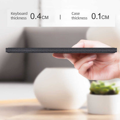 iPad Pro 12.9 2020 (4.Nesil) Benks Multifunctional Kablosuz Klavyeli Kılıf