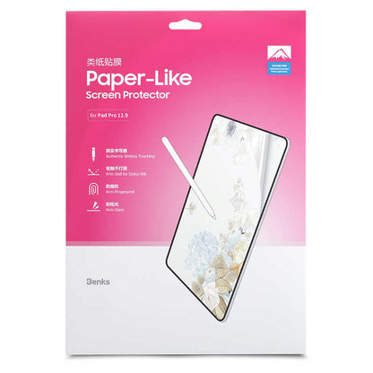 iPad Pro 12.9 2020 (4.Nesil) Benks Paper-Like Ekran Koruyucu