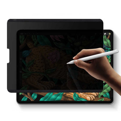 iPad Pro 12.9 2020 (4.Nesil) Wiwu iPrivacy Magnetik Paper Like Hayalet Ekran Koruyucu