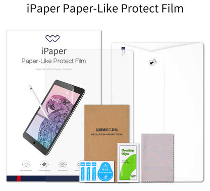 iPad Pro 12.9 2021 (5.Nesil) Kağıt Hisli Wiwu iPaper Like Tablet Ekran Koruyucu
