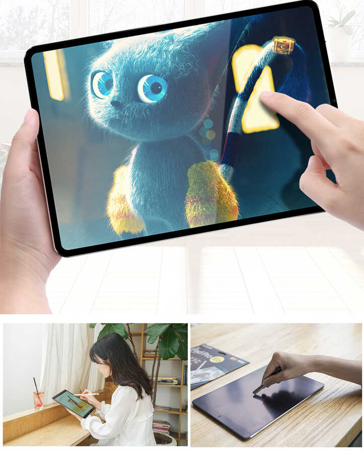 iPad Pro 12.9 2021 (5.Nesil) Kağıt Hisli Wiwu iPaper Like Tablet Ekran Koruyucu