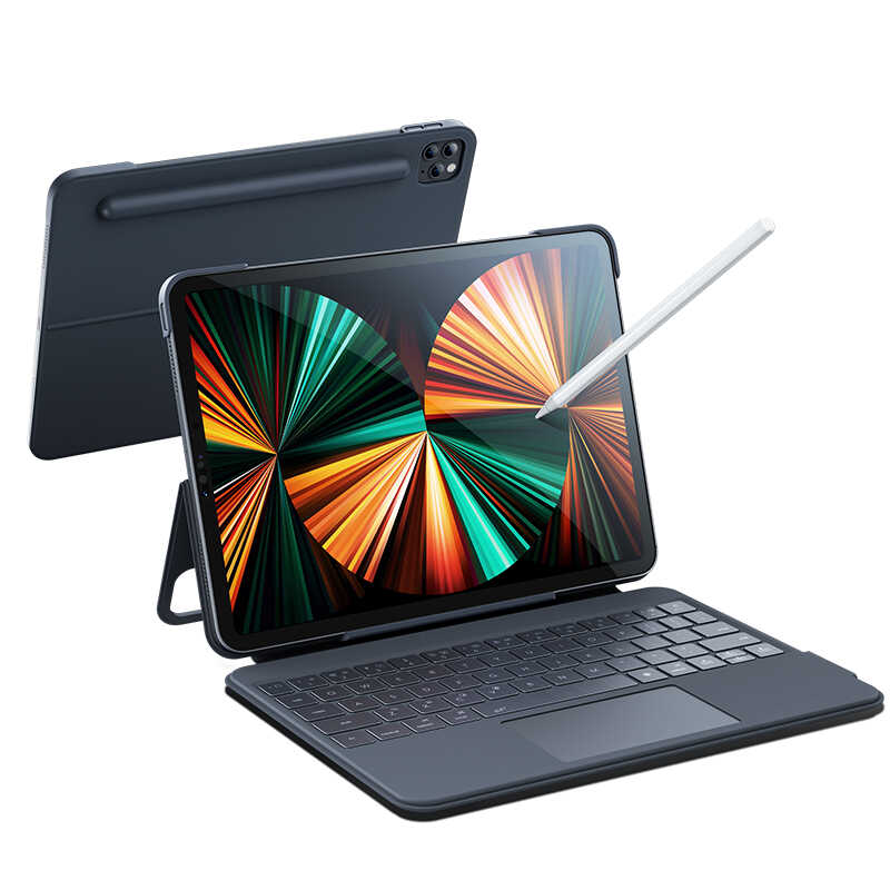 iPad Pro 12.9 2022 M2 Benks KB02 Kablosuz Klavyeli Kılıf