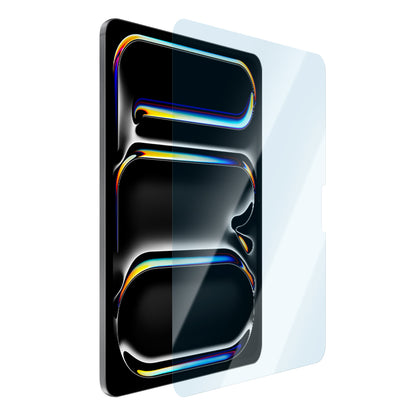 iPad Pro 13 2025 M5 CaseWorld Eyesafe Mavi Işık Teknolojili Temperli Cam Ekran Koruyucu + Uygulama Aparatı