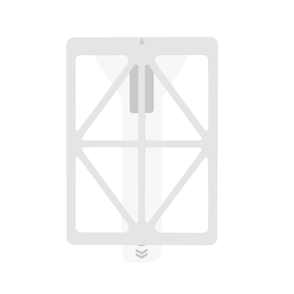 iPad Pro 13 2025 M5 CaseWorld Steel Shield Serisi Temperli Cam Ekran Koruyucu + Uygulama Aparatı