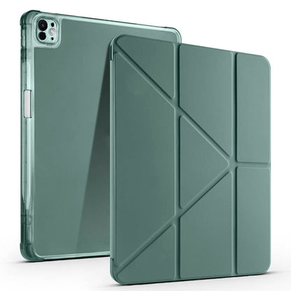 Apple iPad Pro 13 2025 M5 Kılıf Zore Tri Folding Kalem Bölmeli Standlı Kılıf