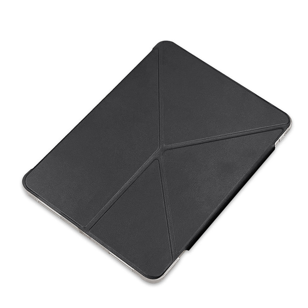 iPad Pro 13 2025 M5 Raptic Clear Folio Airbagli Şeffaf Kapaklı Katlanabilir Standlı Kılıf
