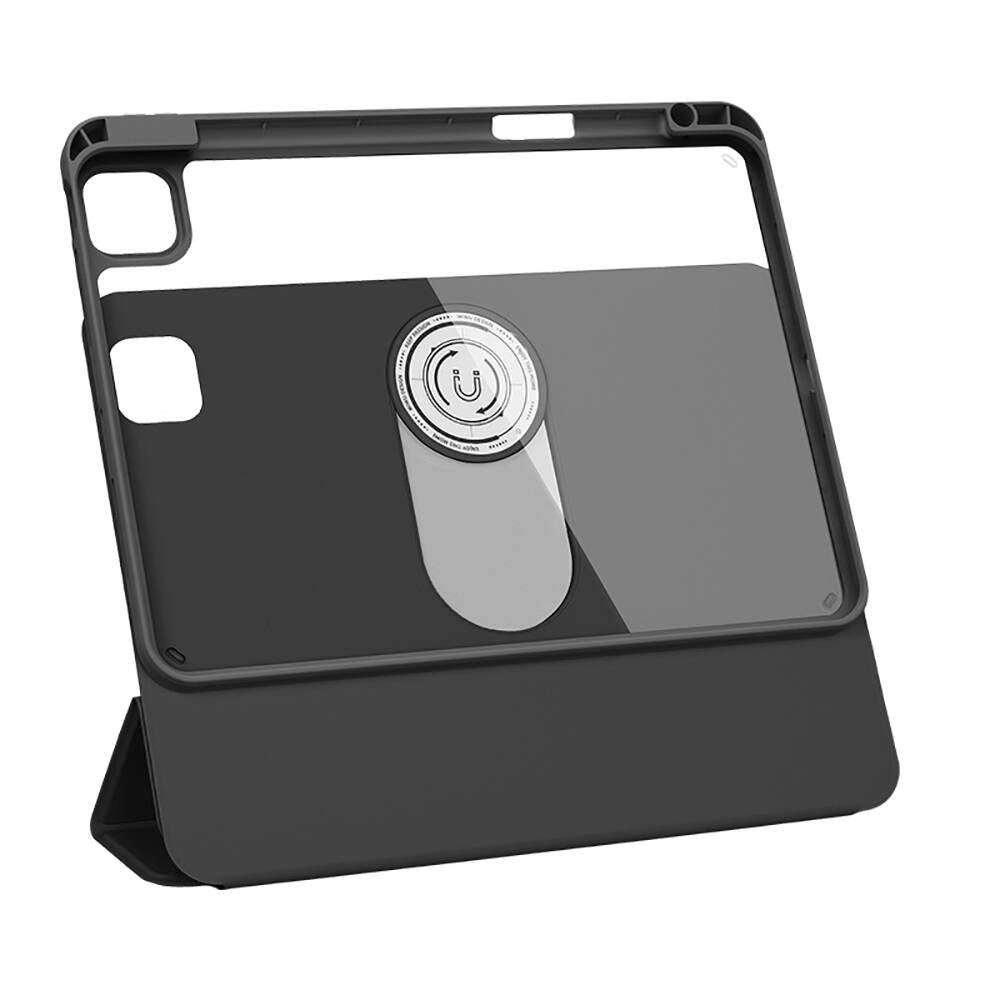 iPad Pro 13 2025 M5 Wiwu 360° Dönebilen Standlı Magnetik Koruyucu Tablet Kılıfı