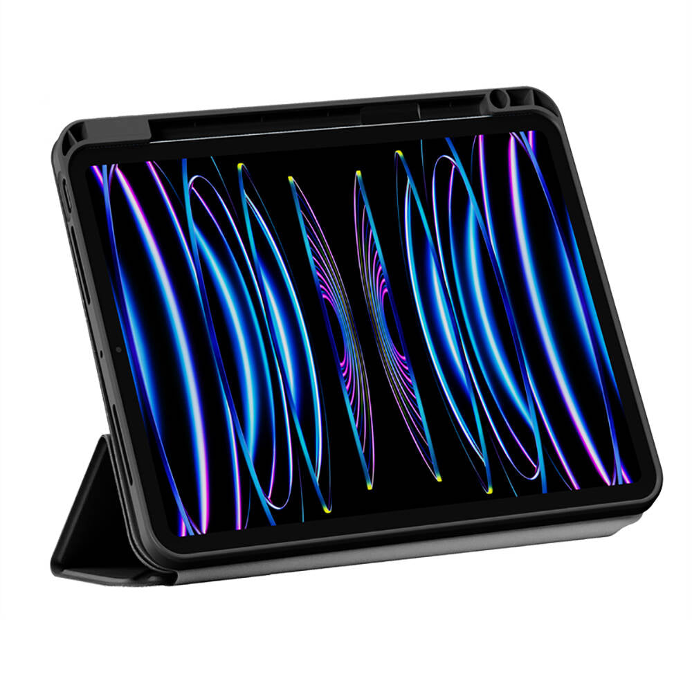iPad Pro 13 2025 M5 Wiwu 360° Dönebilen Standlı Magnetik Koruyucu Tablet Kılıfı