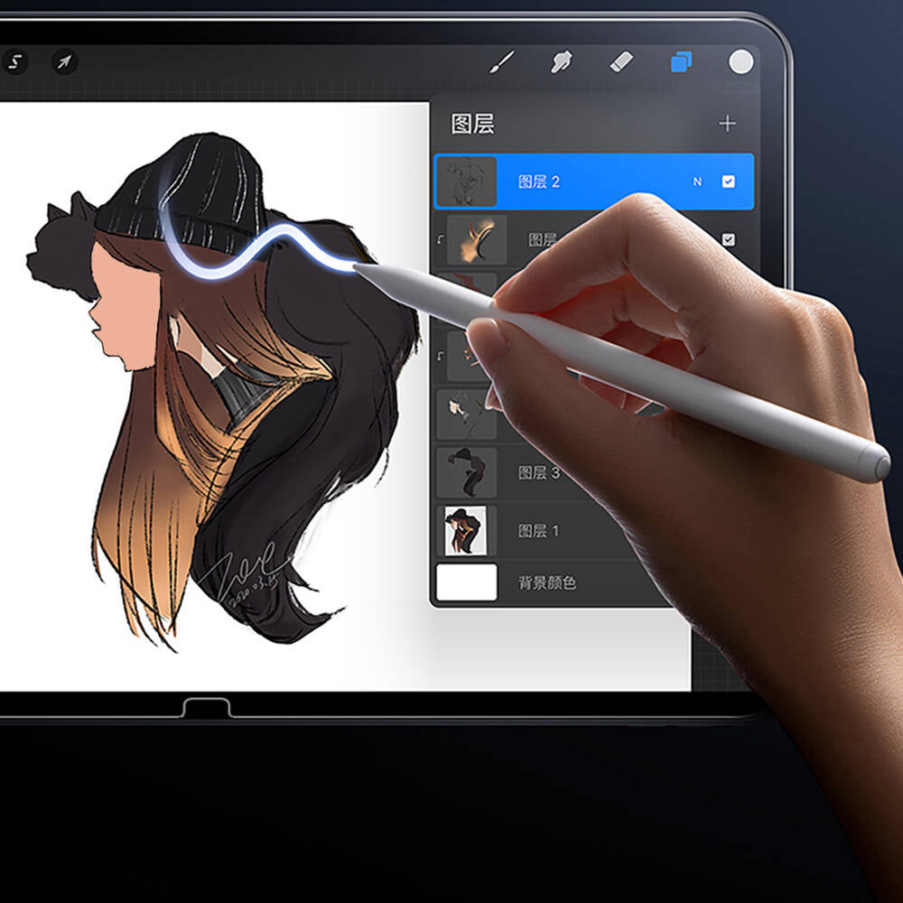 iPad Pro 13 2025 M5 Wiwu Wi-GQ003 iVista Serisi Oleofobik HD Temperli Cam Ekran Koruyucu