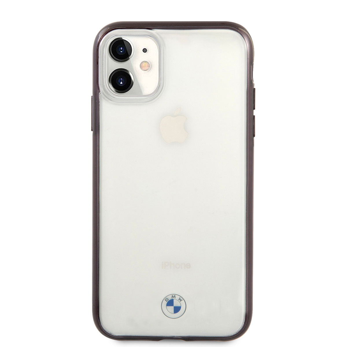 iPhone 11 Kılıf BMW Transparan Elektroplatin Kenar Kaplama Dizayn Kapak