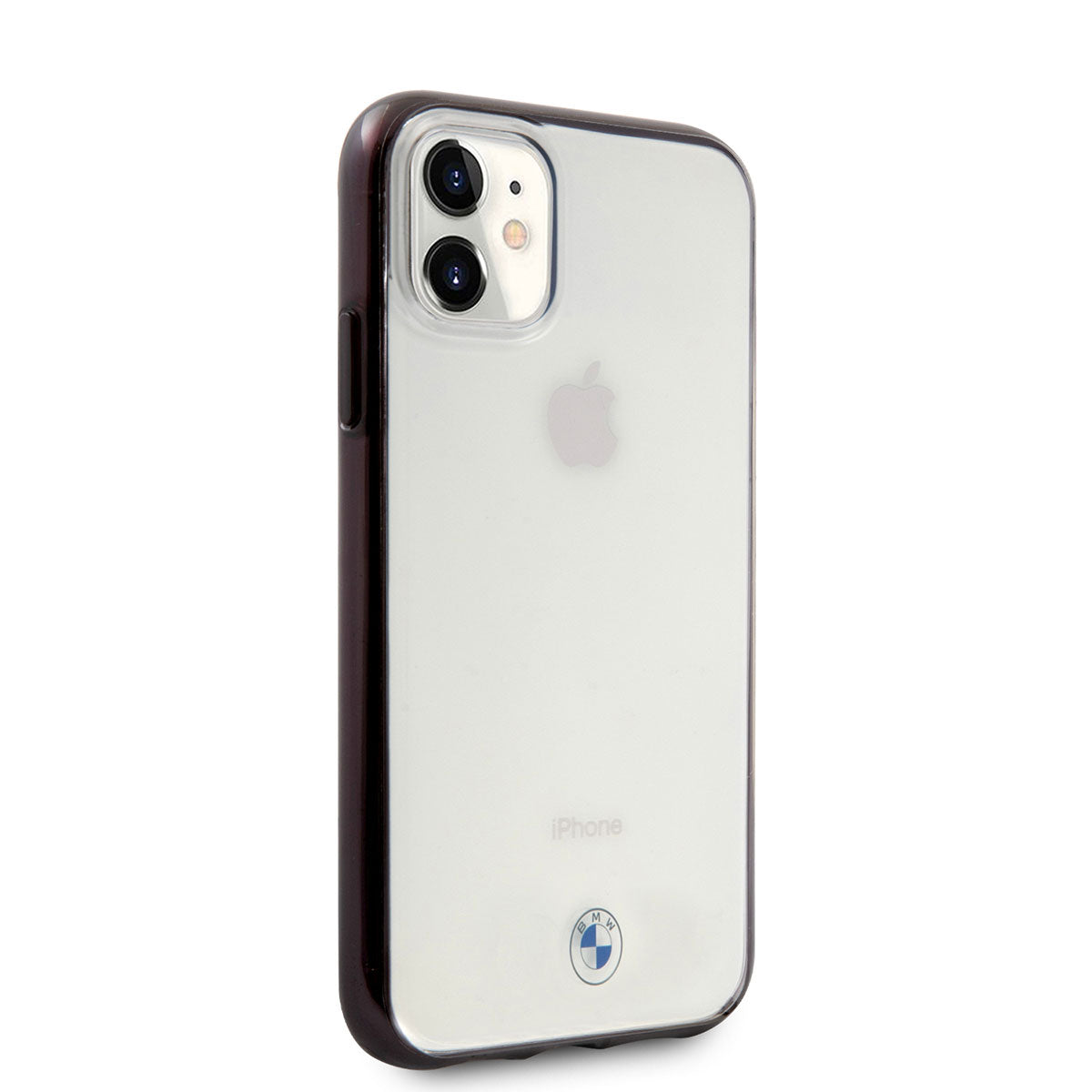 iPhone 11 Kılıf BMW Transparan Elektroplatin Kenar Kaplama Dizayn Kapak