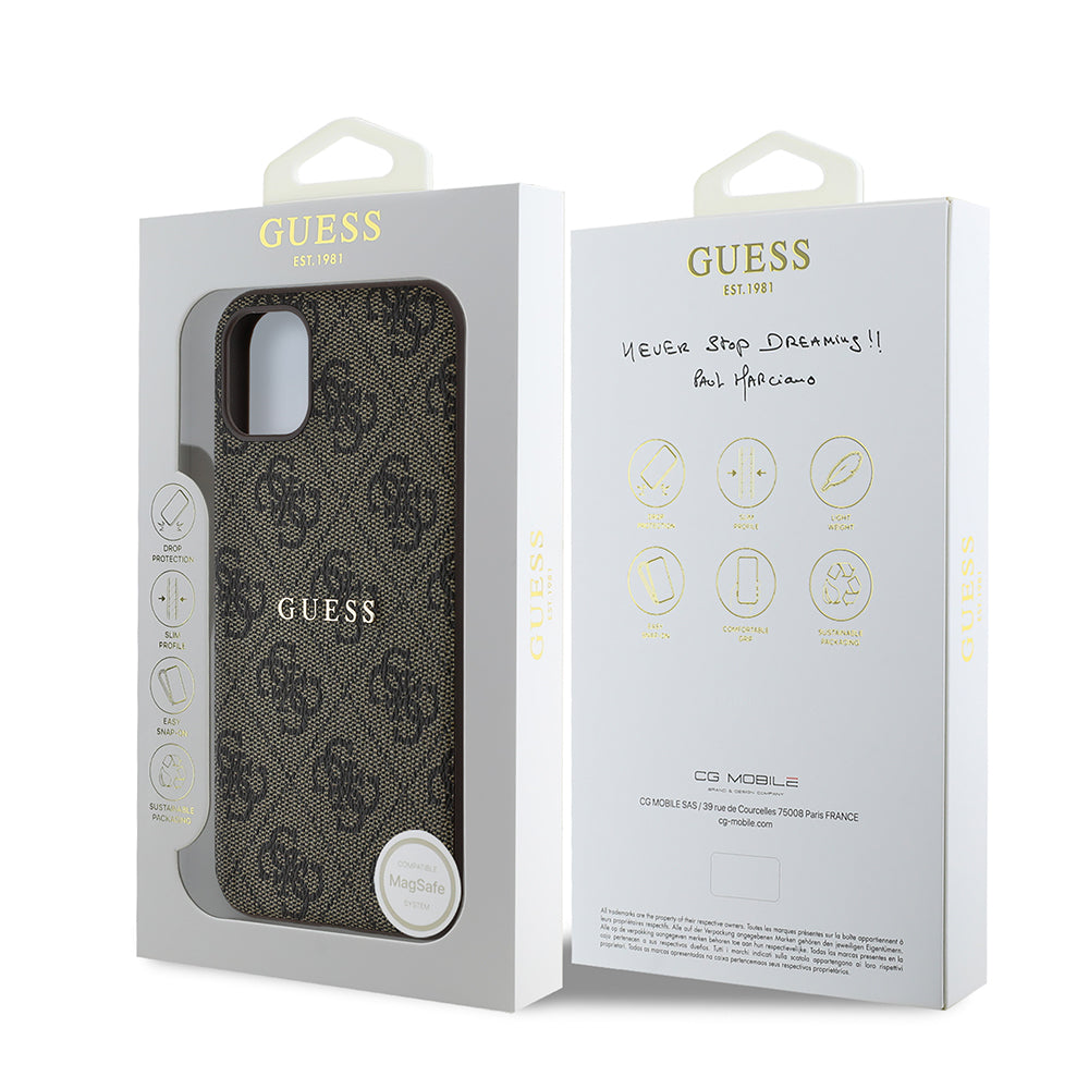 iPhone 11 Kılıf Guess Orjinal Lisanslı 4G Desen Yazı Logolu Kapak