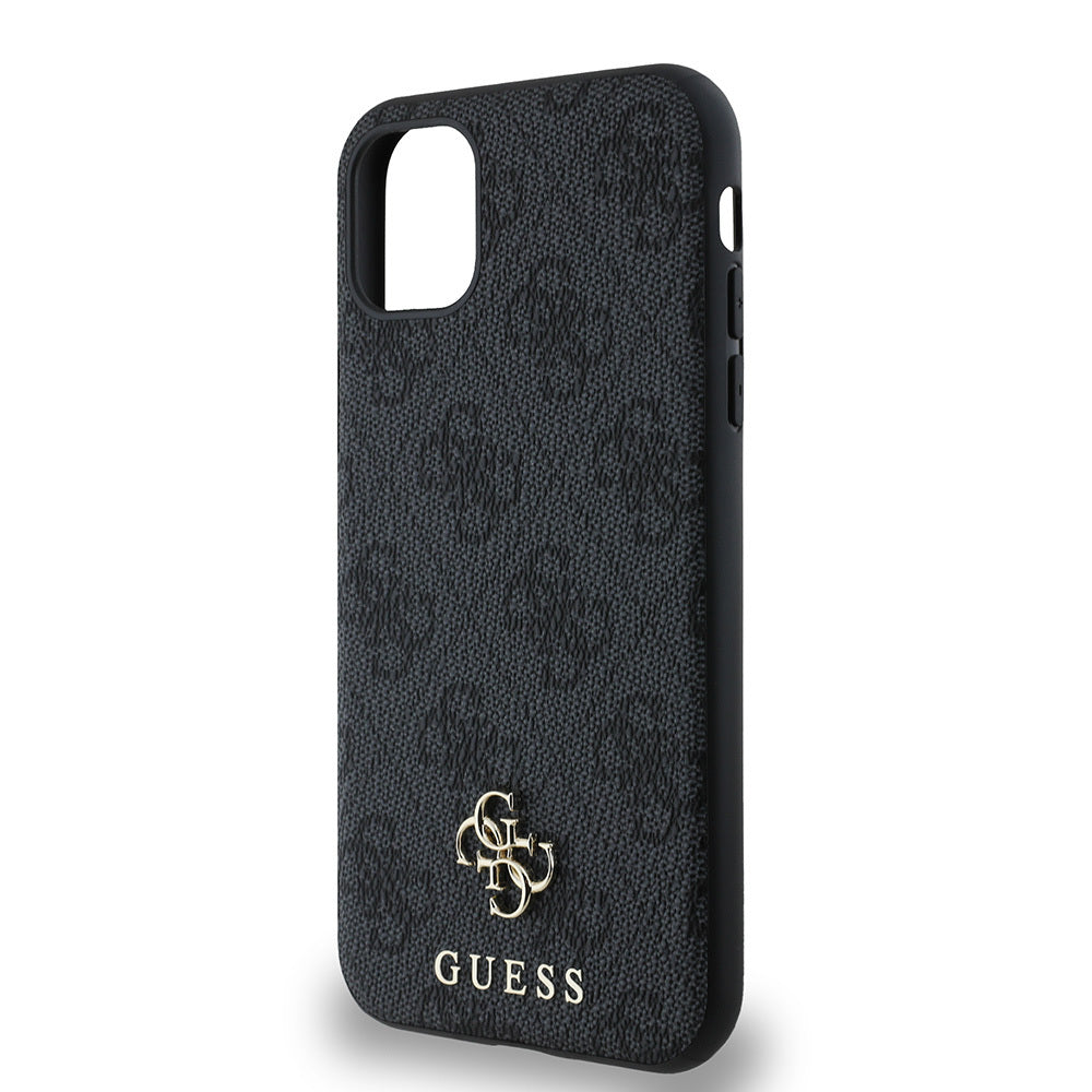 iPhone 11 Kılıf Guess Orjinal Lisanslı M-safe Şarj Özellikli Small 4G Classic Kapak