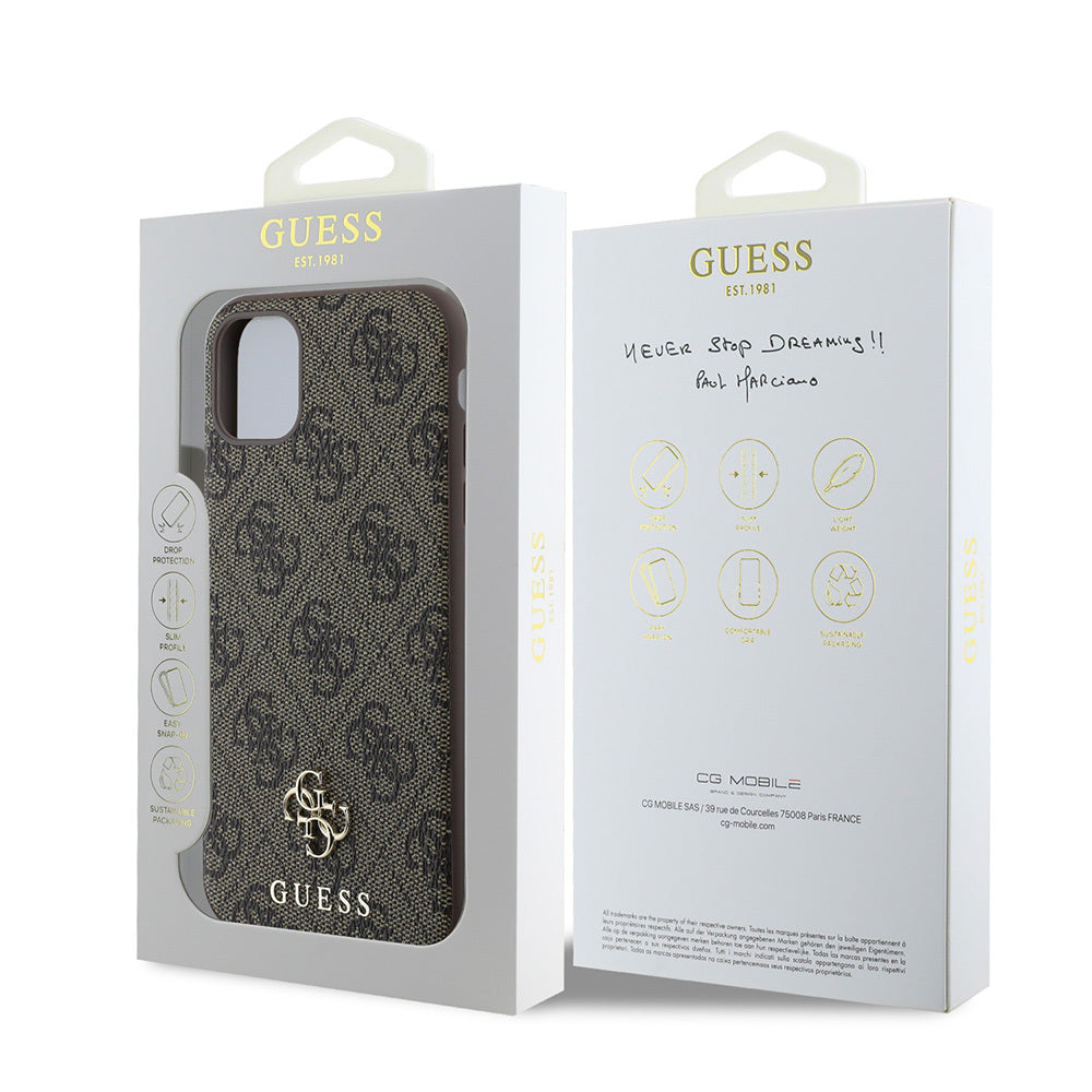 iPhone 11 Kılıf Guess Orjinal Lisanslı M-safe Şarj Özellikli Small 4G Classic Kapak