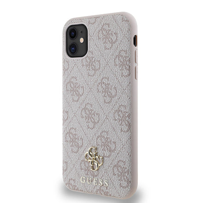 iPhone 11 Kılıf Guess Orjinal Lisanslı M-safe Şarj Özellikli Small 4G Classic Kapak