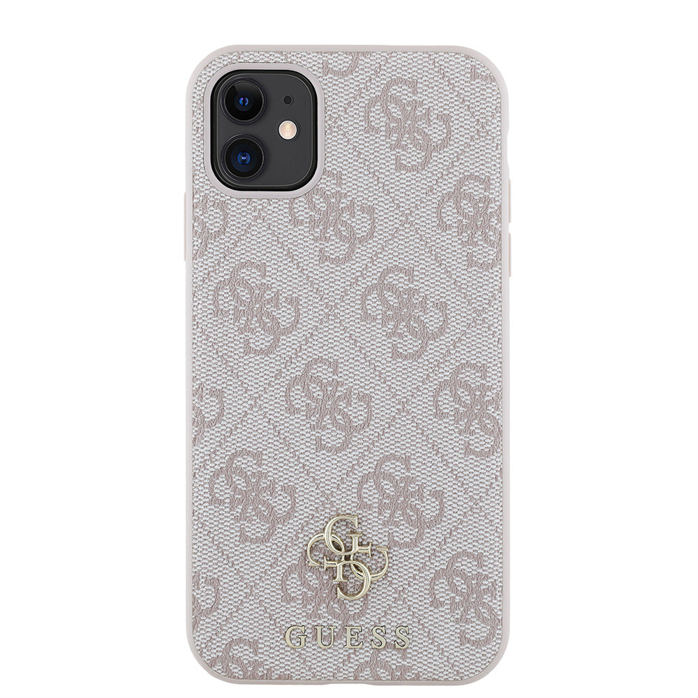 iPhone 11 Kılıf Guess Orjinal Lisanslı M-safe Şarj Özellikli Small 4G Classic Kapak