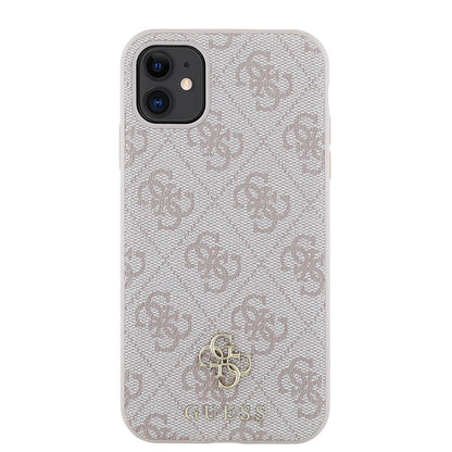 iPhone 11 Kılıf Guess Orjinal Lisanslı M-safe Şarj Özellikli Small 4G Classic Kapak