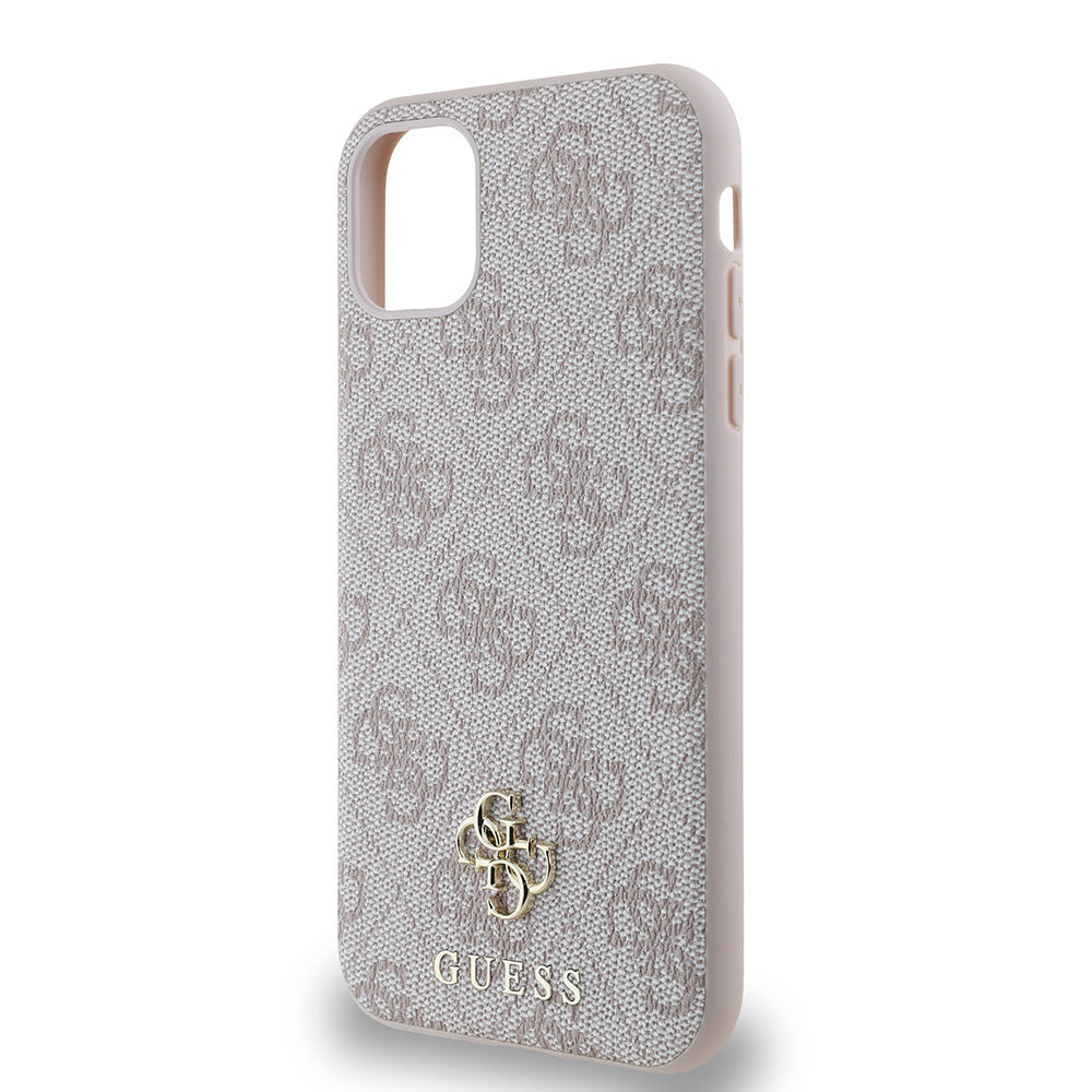 iPhone 11 Kılıf Guess Orjinal Lisanslı M-safe Şarj Özellikli Small 4G Classic Kapak
