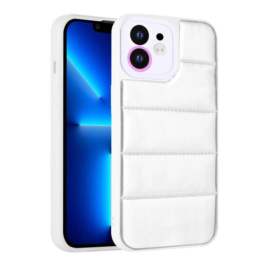 Apple iPhone 11 Kılıf Kamera Korumalı Airbagli Renkli Zore Seksek Kapak