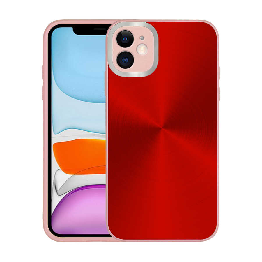Apple iPhone 11 Kılıf Kamera Korumalı Sert Zore Desa Kapak