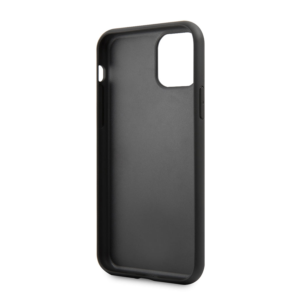 iPhone 11 Kılıf Karl Lagerfeld PU Suni Deri Karl Dizayn Kapak
