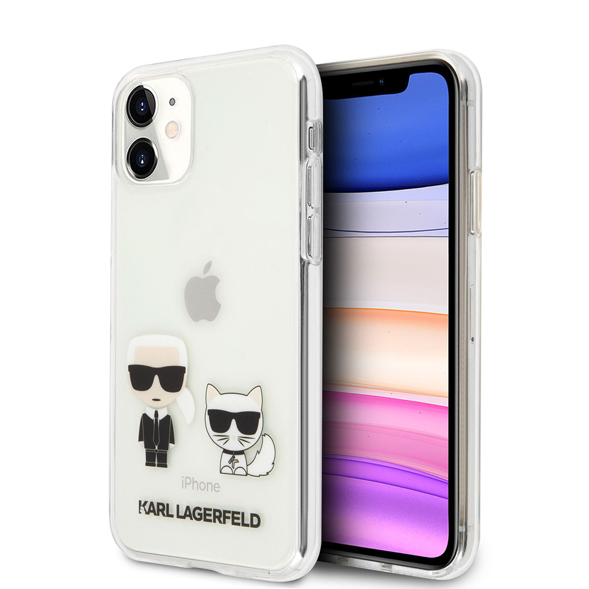 iPhone 11 Kılıf Karl Lagerfeld Sert TPU K&C Dizayn Kapak