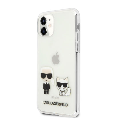 iPhone 11 Kılıf Karl Lagerfeld Sert TPU K&C Dizayn Kapak