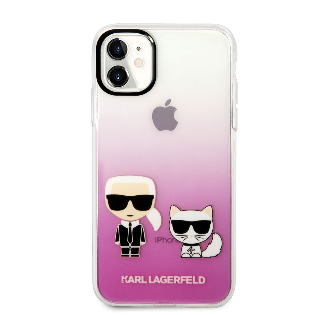 iPhone 11 Kılıf Karl Lagerfeld Sert TPU K&C Dizayn Kapak