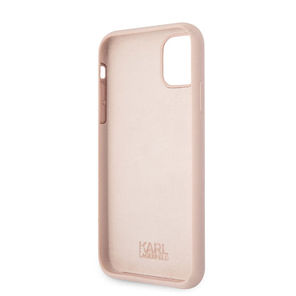 iPhone 11 Kılıf Karl Lagerfeld Silikon Choupette Dizayn Kapak