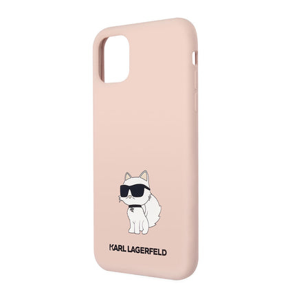 iPhone 11 Kılıf Karl Lagerfeld Silikon Choupette Dizayn Kapak