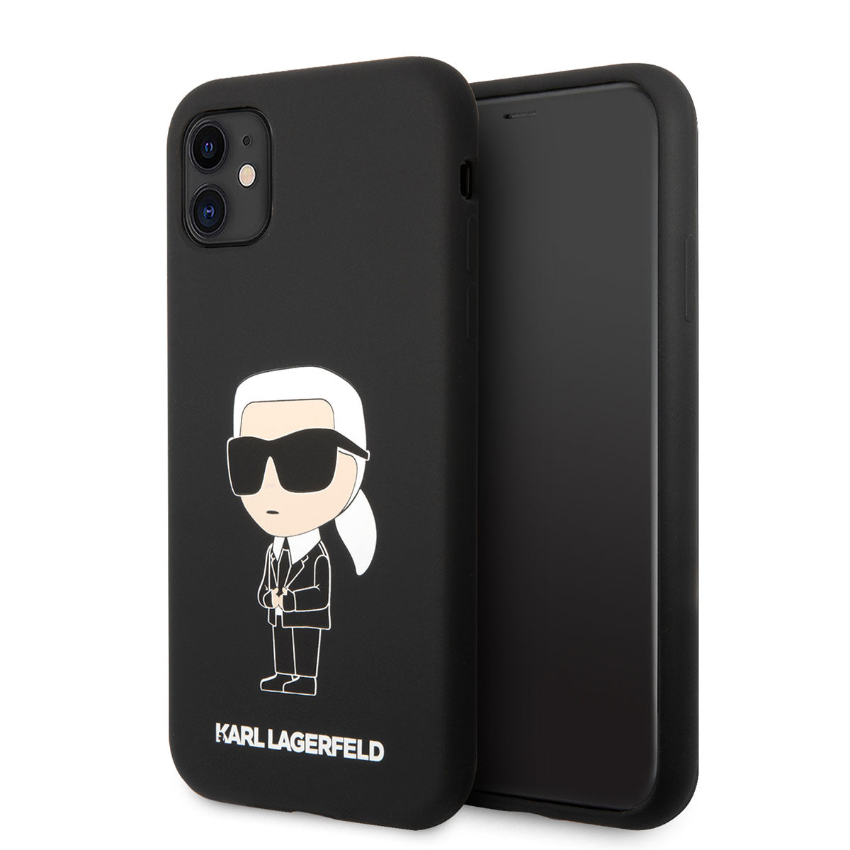 iPhone 11 Kılıf Karl Lagerfeld Silikon Karl Dizayn Kapak