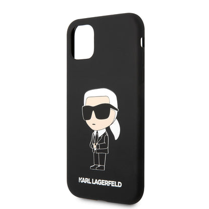 iPhone 11 Kılıf Karl Lagerfeld Silikon Karl Dizayn Kapak