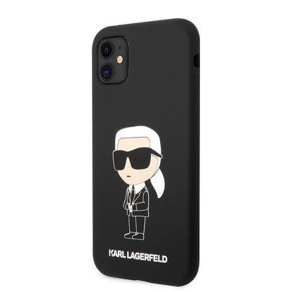 iPhone 11 Kılıf Karl Lagerfeld Silikon Karl Dizayn Kapak