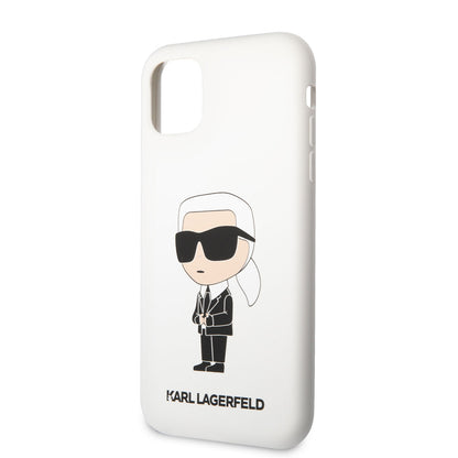 iPhone 11 Kılıf Karl Lagerfeld Silikon Karl Dizayn Kapak
