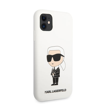 iPhone 11 Kılıf Karl Lagerfeld Silikon Karl Dizayn Kapak