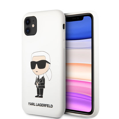 iPhone 11 Kılıf Karl Lagerfeld Silikon Karl Dizayn Kapak