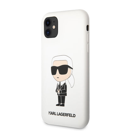 iPhone 11 Kılıf Karl Lagerfeld Silikon Karl Dizayn Kapak