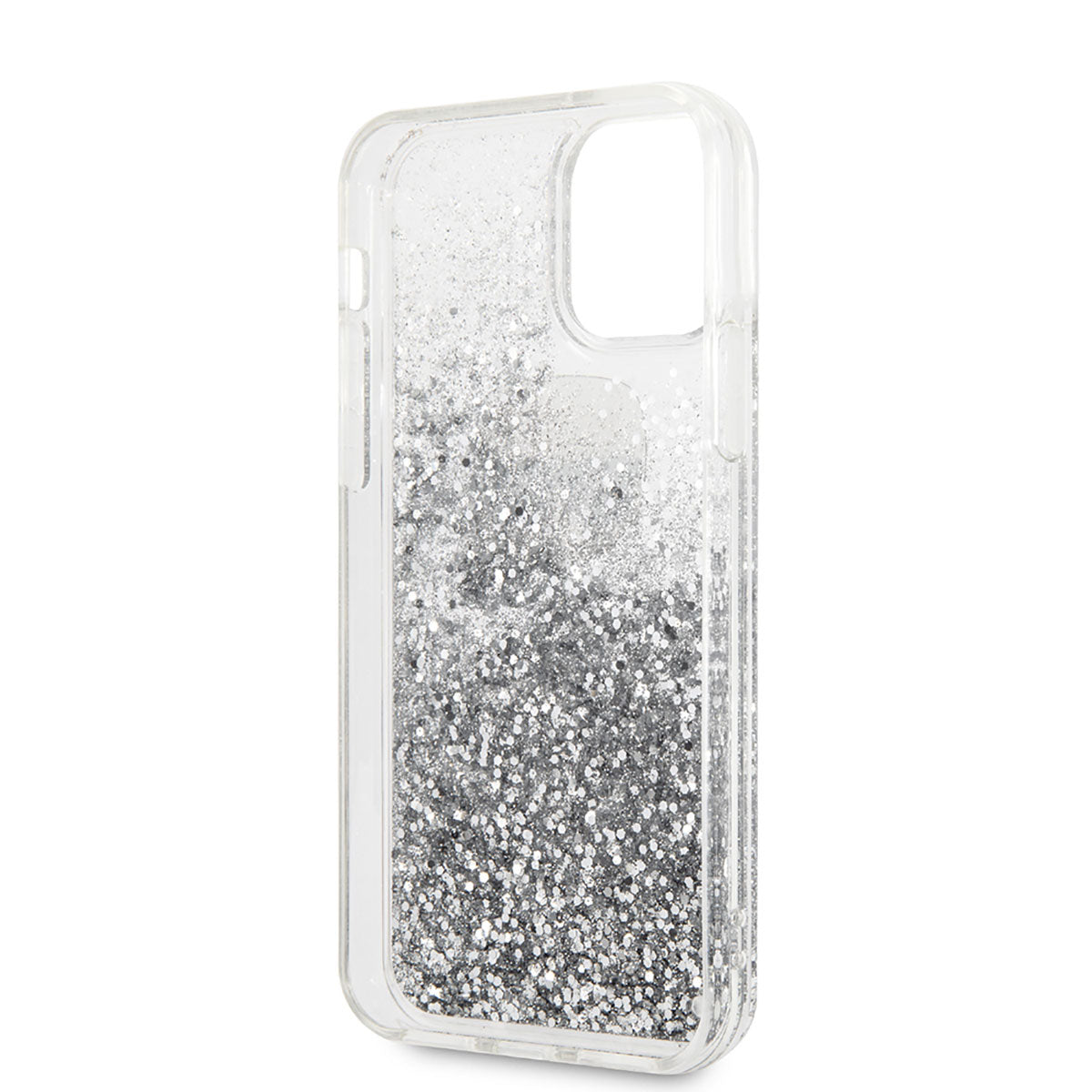 iPhone 11 Kılıf Karl Lagerfeld Sıvılı Simli K&C Dizayn Kapak