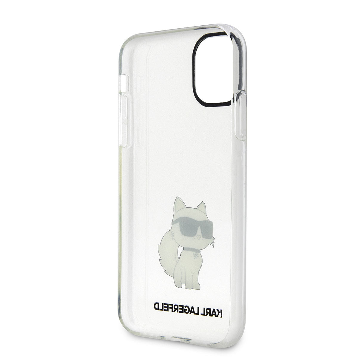 iPhone 11 Kılıf Karl Lagerfeld Transparan Choupette Dizayn Kapak