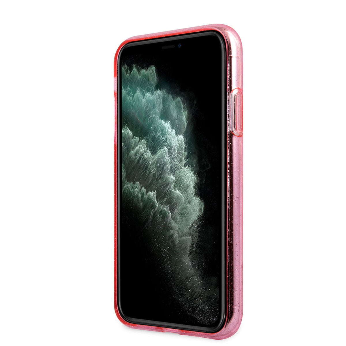 iPhone 11 Kılıf Karl Lagerfeld Transparan Choupette Head Dizayn Kapak