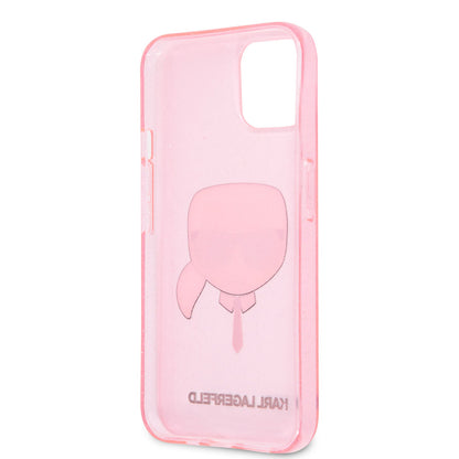iPhone 11 Kılıf Karl Lagerfeld Transparan Karl Head Dizayn Kapak