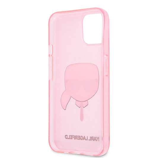 iPhone 11 Kılıf Karl Lagerfeld Transparan Karl Head Dizayn Kapak