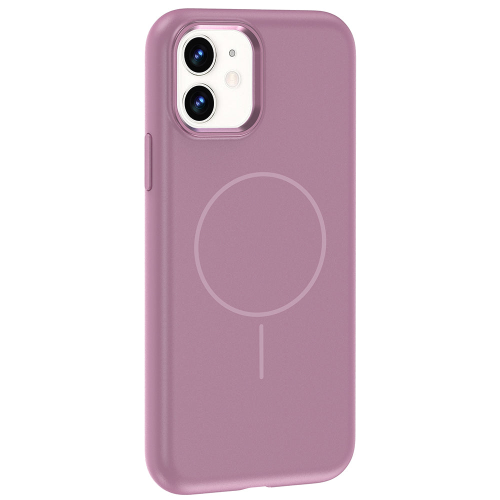 Apple iPhone 11 Kılıf M-Safe Şarj Özellikli Metal Kamera Çerçeveli Zore Edi Silikon Kapak
